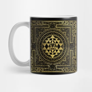 Golden Sri Yantra  / Sri Chakra Mug